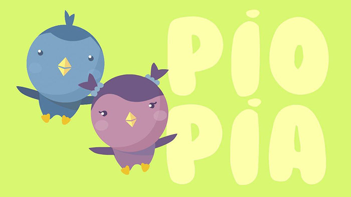 Pío y Pía, canción de los pajaritos hermanos