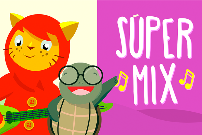 Nene León y Tugo presentan el super mix de vídeos para bebés