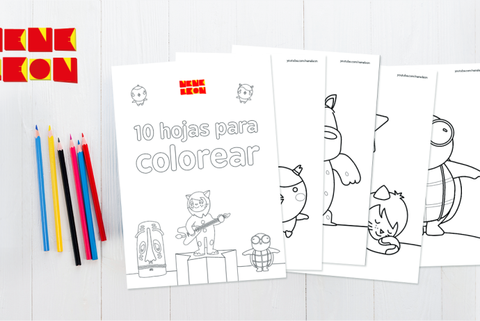 Dibujos para colorear de Nene León